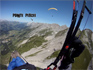 Chaîne des Aravis en parapente